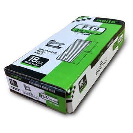 meite F19 Brad Nilas, 18 Gauge 3/4-Inch Galvanized Brad Nail for Pneumatic, Electric Brad Nailer Gun (12 Boxes)