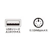 Sanwa Supply USB-PS/2 Converter (USB A Connector to Mini DIN