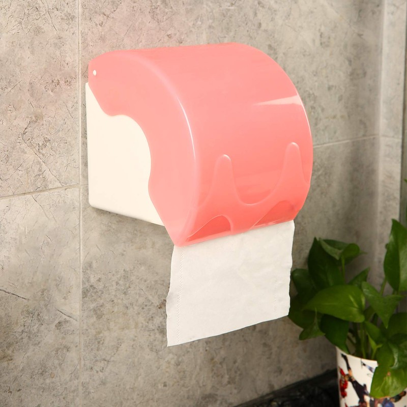 YOMESTE Wall Mounted Waterproof Paper Holder Bathroom Paper Roll Holder