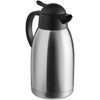 TrueCraftware- 1.5 Liter/ 51 oz Push Button Coffee Server Stainless