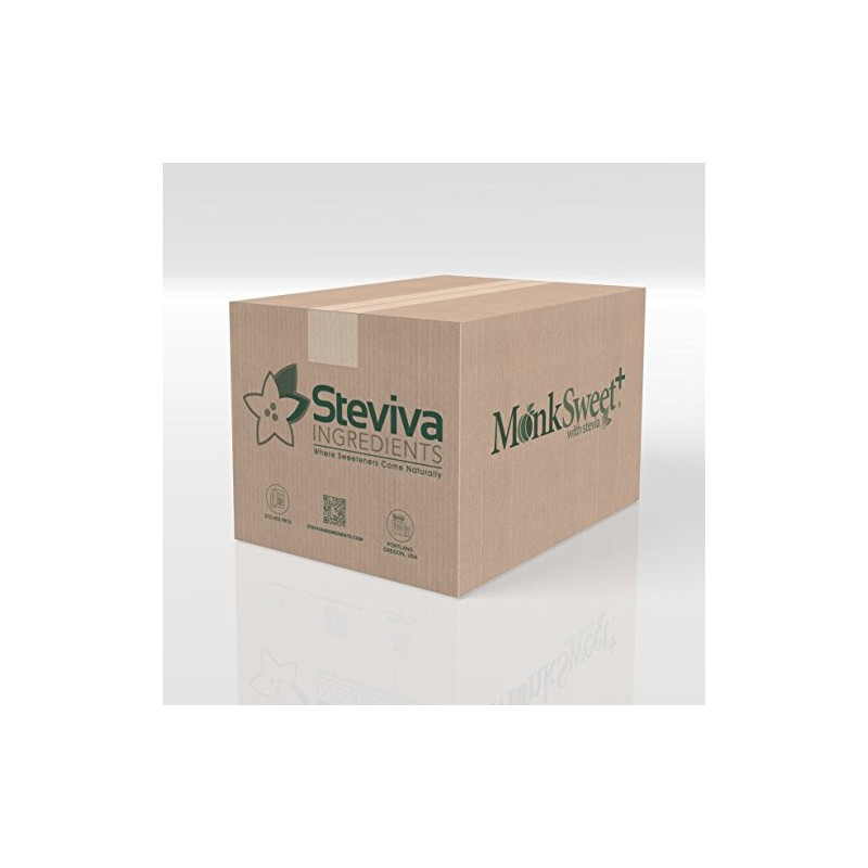 MonkSweet Plus - 1 lb bag/6 pack Monk Fruit, Stevia