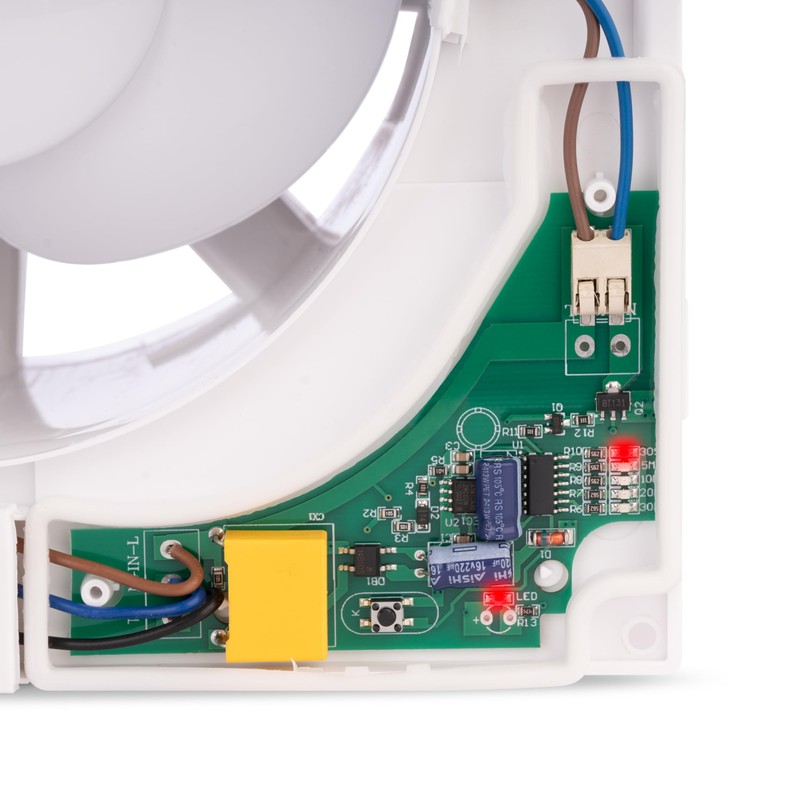 AIR 6 Lite-150T Silent Bathroom Extractor Fan with Timer for