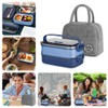 Haoh Stainless Steel Lunch Box Kit - 1100 ml Stainless