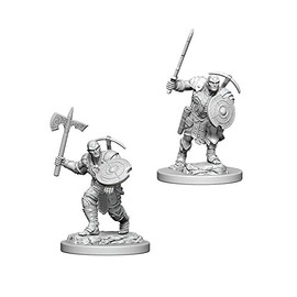 D&D Nolzurs Marvelous Unpainted Miniatures: Wave 4: Earth Genasi Male Fighter