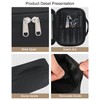 Meiiy Barber Tool Bag, Large Hair Clipper Bag Hair Cutting