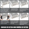 Anti-Cut Heavy Combination Lock, 54 mm Heavy Duty Padlock with
