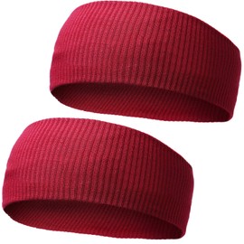 Hair Band, Super Soft and Comfortable to Wear, Absorbent, For Men and Women, Red