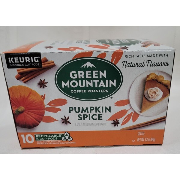 Green Mountain Coffee Roasters Pumpkin Spice, Single-Serve Keurig K-Cup Pods,