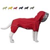 Four-Legged Full Coverage Waterproof Dog Raincoat with Reflective Features Pet