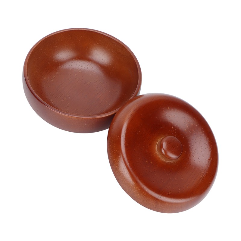 Wooden Shaving Bowl Men Shaving Cream Foam Bowl with Lid