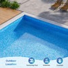 Diflart Glass Mosaic Tiles, Iridescent Blue, 1x2 Inch Brick, Glass