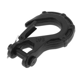 X AUTOHAUX Tractor Bucket Hooks 3/8" Front Tractor Accessories Bucket Grab Hook Metal 3.27"x4.92" Black 15 Ton