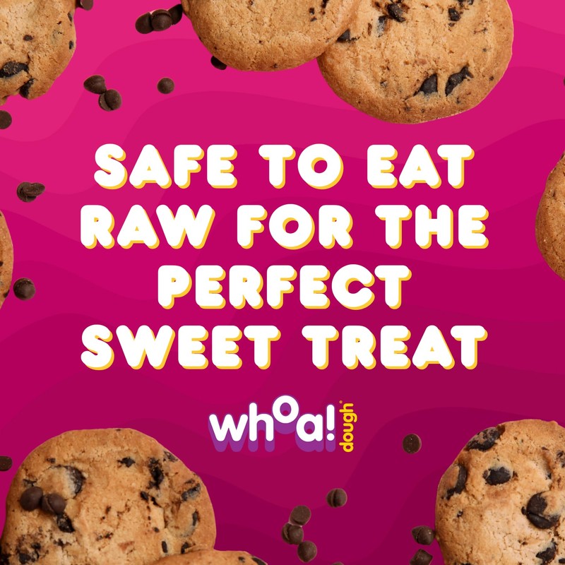 Whoa Dough Ready to Bake Cookie Dough Chocolate Chip –