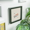 Nicola Spring Picture Box Frame - Black - 8x8" (20x20cm)