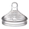 NUK Simply Natural Medium Flow Bottle Nipples, 2 Pack