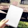 SZHENGSHAN 1Pc Slim Square Travel Water Bottle, Flat Drink Cup,