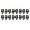 50sets Skull Rivets Single 25x16mm DIY Ghost Head Punk Style
