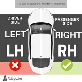 Replacement For Toyota 2014 2015 2016 Corolla LED Headlight Headlamp Assembly with Bulb, CAPA Certified, Right/Passenger Side, Partslink TO2503216 / OEM 81110-02E60 /114-60239L