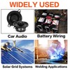 1/0 Gauge Wire(20ft Each - Red/Black) Copper Clad Aluminum CCA