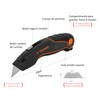 Cutter Profesional Industrial Escolar Uso Rudo Con Repuestos