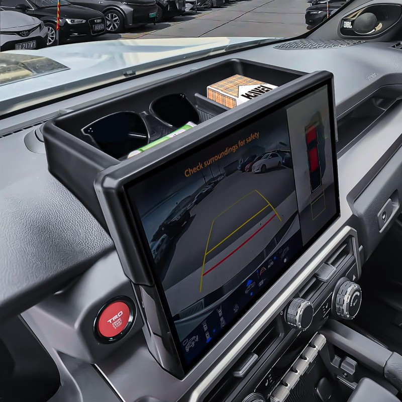HGWEI Dashboard Storage Box Compatible with 2024-2026 Toyota Tacoma &