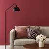 Modern Burgundy red Faux Fabric Lines Textured Plain Contemporary Wallpaper