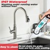 GDEALER Meat Thermometer Digital Instant Read Food Thermometer Waterproof Ultra-Fast