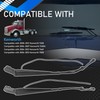 YzusGomumu 602-5403 1 Pair Front Windshield Wiper Arm Compatible With