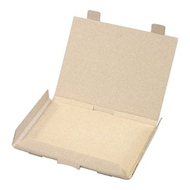 Earth Cardboard ID0098 Corrugated Mail, Set of 20, Cardboard, A6, Accessories, Packaging Box