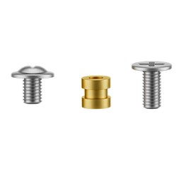 SSK M.2 Screws Kit,NVMe Screw m.2 SSD Mounting Kit with SSD Cooling Pad, SSK Aluminum 2.5" Hard Drive Enclosure Screws Pack