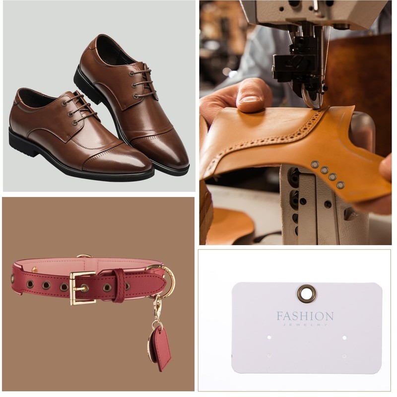 200Sets Eyelets for Fabric,Eyelets and Grommets,Brass Grommet Eyelet Kit Metal