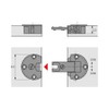 HKB® Markant 11 9100006 Flap Hinge 90° Diameter 35 mm