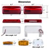 XtraGlow Camper RV Tail Lights Trailer LED Stop Turn Brake