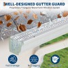 Unbranded Gutter Guard, Leaf Guards for Gutters, 5 Inch Width,