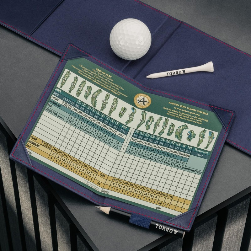 TORRO Golf Scorecard Holder and Yardage Book Cover - Genuine