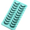 APCYUST Natural Lashes Wispy Eyelashes Fluffy Mink Lashes Naturl Look