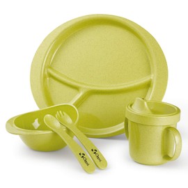 Juego de vajilla para niños Ozeri Earth de origen 100 % vegetal