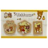 Nagano Factory Rilakkuma Magnet Set (Honey) RK482 Beige 13.5cm