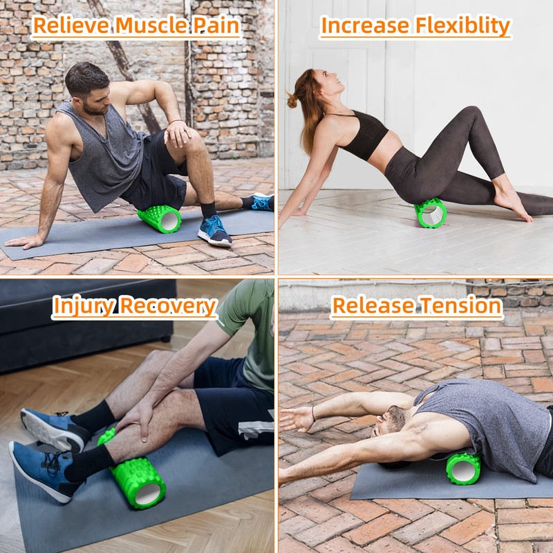 ACTIVE FOREVER Foam Roller for Deep,Foam Roller for Back,Foam Roller