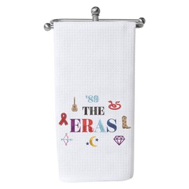 TOBGBE Album Idea Gift for Singer Stuff Singer Tour Concert Inspired Kitchen Towel Album Music Towel (ERAS Towel)