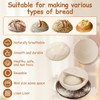 Yiyiring Set of 8 Mini Banneton Bread Proofing Basket with