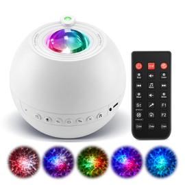 Sound Machine Light Projector, 30 Sleep Sounds for Adult, Bluetooth Speaker