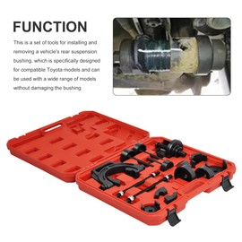 WINMAX TOOLS AUTOMOTIVE Rear Axle Arm Suspension Bush Remover & Installer Compatible for Toyota Camry & Corolla MPV