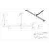 Kay Horse Trailer Door Latch 24 Inch Aluminum Claw End