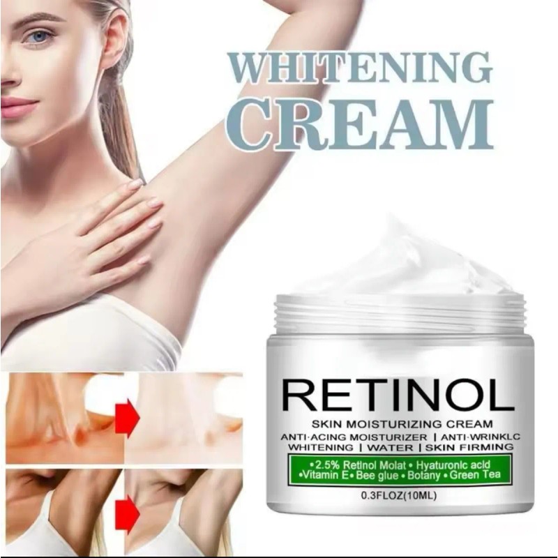Kit 2 Cremas Blanqueadora Cuerpo Zonas Intimas Codos Cuello