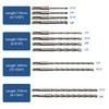 17Pcs Rotary Hammer Drill Bits and Chisel Set - SDS-Plus