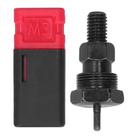 M3 Manual Nut Rivet Guns Head Tips, Mandrel and Mouthpiece Rivet Tips Rivet Nut Tool Tips Made of Alloy Steel