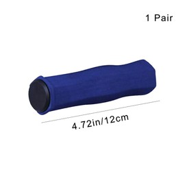 JIALWSJWAN 2 Pcs Bicycle Handlebar Grips Anti Slip Sponge Bike Grips Lock Handle Bar Grips for Bicycle and Mountain Bike