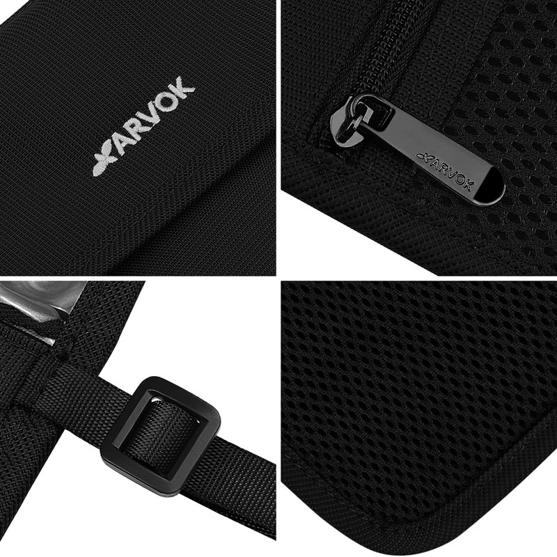 Arvok Premium Neck Stash Wallet RFID Blocking Travel Passport Holder