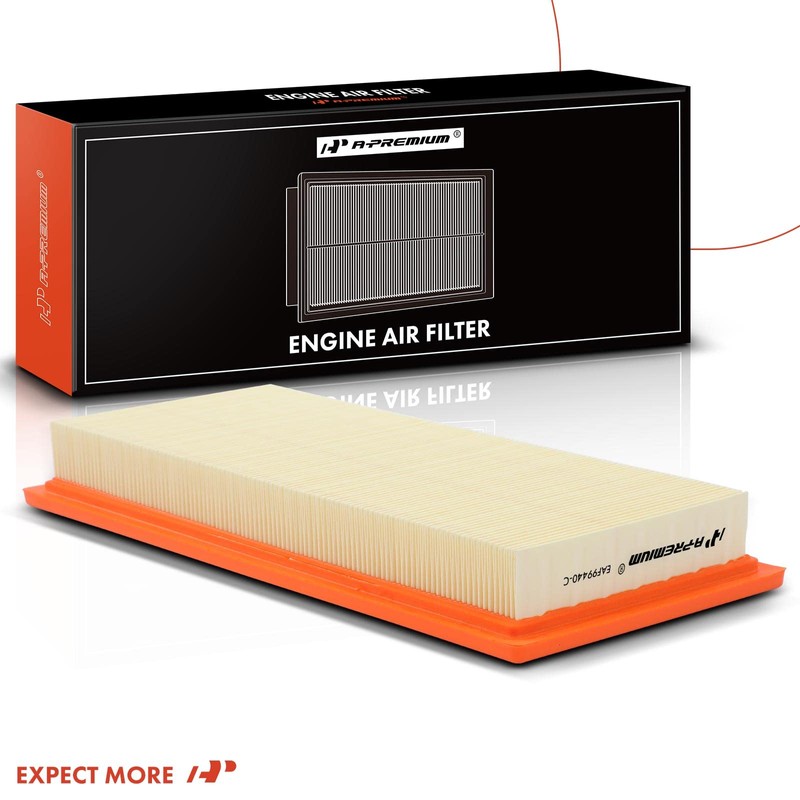 A-Premium 2-PC Filtro de aire del motor compatible con Ford